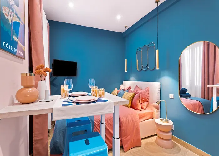 Nice Renting - Spitalieri - Chic & Cosy Art Deco Nest Nice Etoile